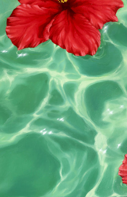 'Hibiscus Dreams III' Original