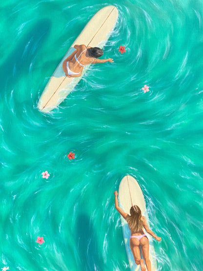 'Mermaid Trails' Original