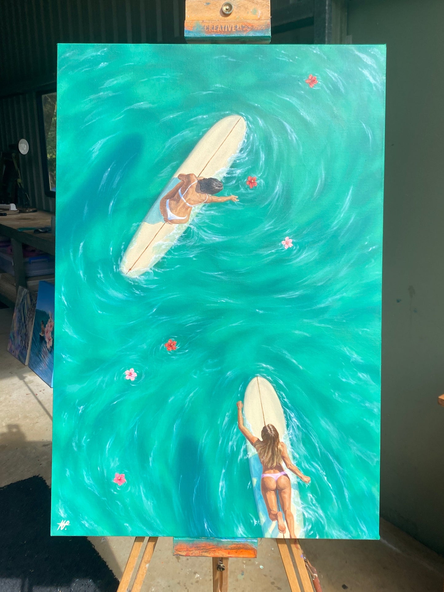 'Mermaid Trails' Original