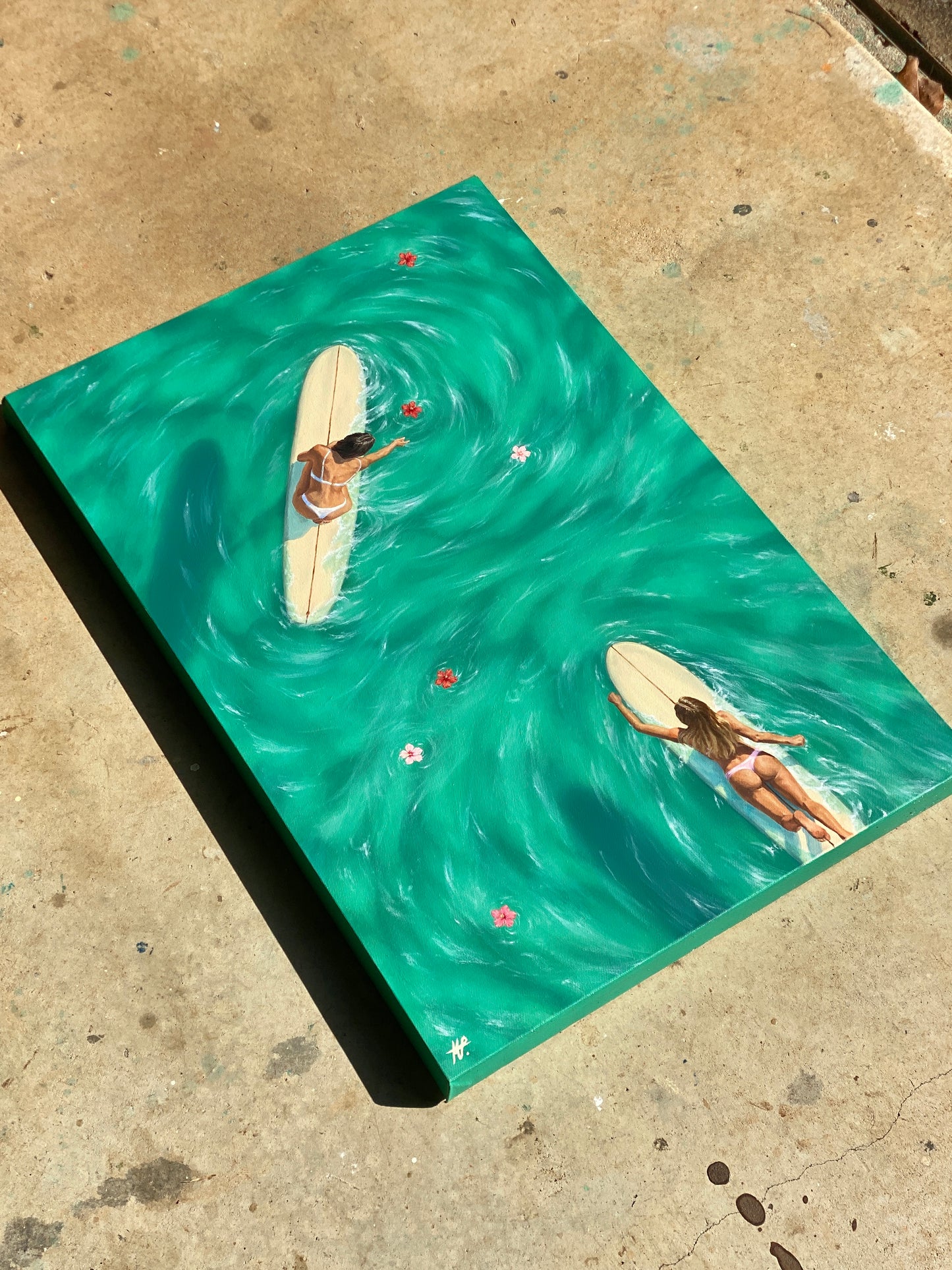 'Mermaid Trails' Original