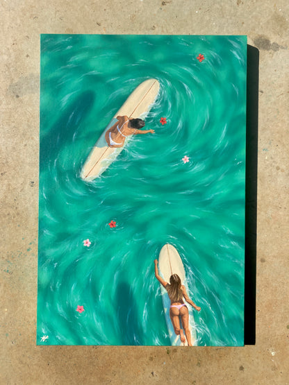 'Mermaid Trails' Original