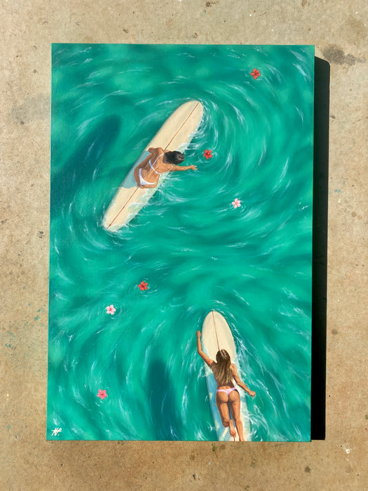 'Mermaid Trails' Original