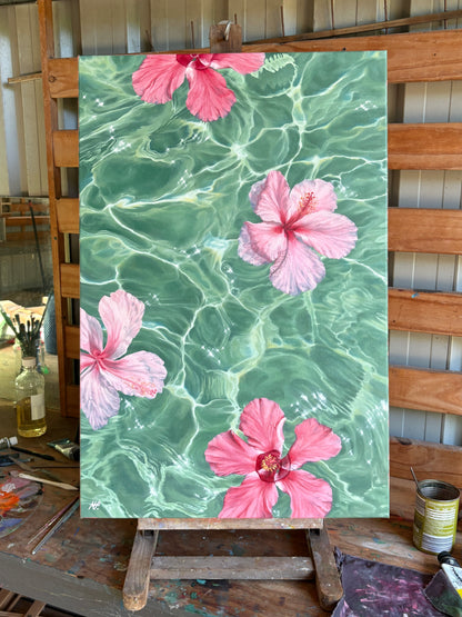 'Hibiscus Daydream' Original