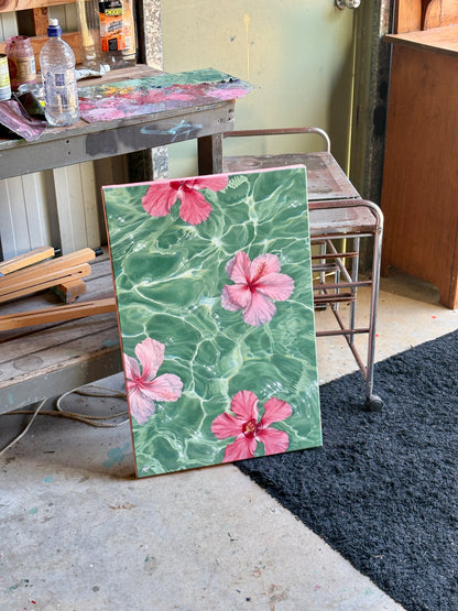 'Hibiscus Daydream' Original