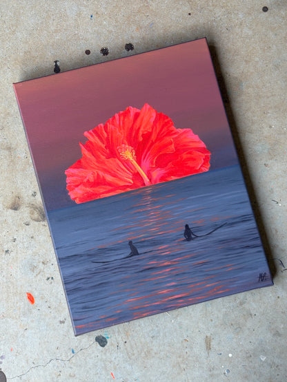 'Under The Vermillion Sun' Original