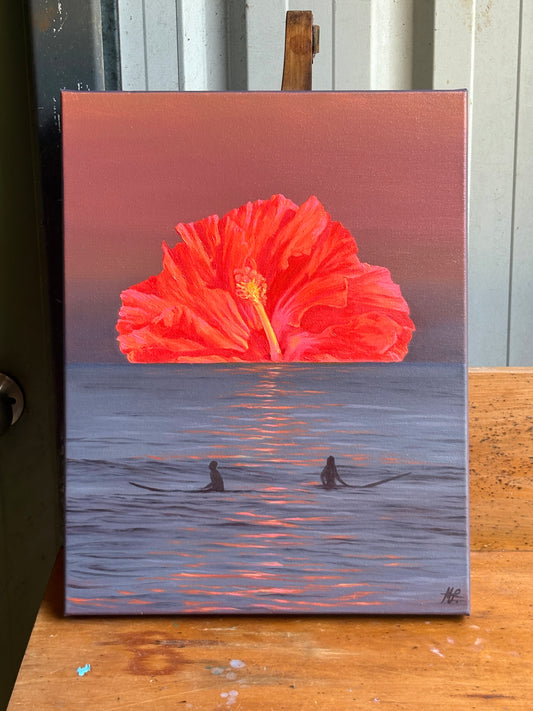 'Under The Vermillion Sun' Original